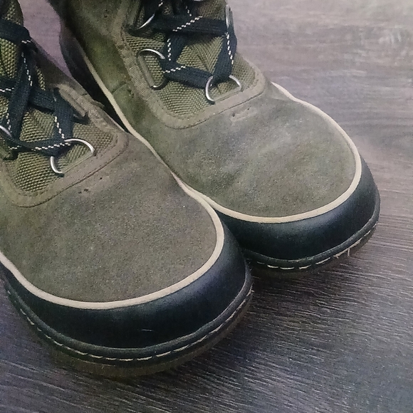 Sorel Tivoli III High Boot Nori/Black Lace Up Waterproof Size 7 - Picture 4 of 9